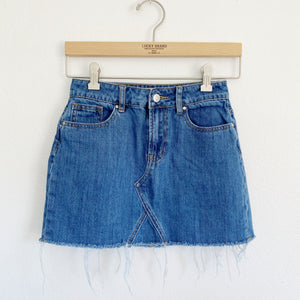 PACSUN Hi-rise Denim Jeans Skirt 23