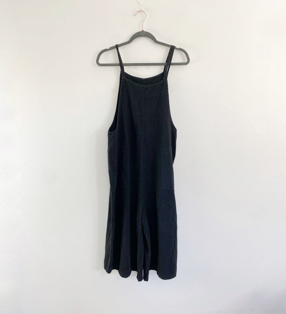 Black Overalls oversized with Pockets