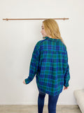 Uniqlo Plaid Flannel Pullover Long Sleeve Large