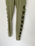 Balance Collection Olive cut-out Leggings XS