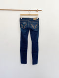 Hollister Dark Wash Skinny Jeans size 3 Regular Waist 26