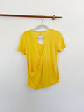 OLD NAVY Active Go Dry Cotton open back Tee Small