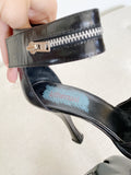 Vintage To The Max 70's Leather Heels size 8