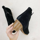 Jeffrey Campbell Leather Black Booties New size 8 /39