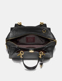 COACH the Dreamer Bag Black Leather Satchel