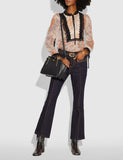 COACH the Dreamer Bag Black Leather Satchel