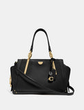 COACH the Dreamer Bag Black Leather Satchel