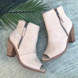 Leather Booties - Size 7