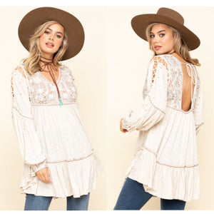 Free People Much Love Tunic NWT XS