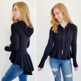 Anthropologie ATKO hi-low Jacket Small