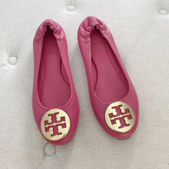 Tory Burch Leather Ballet Flats size 6