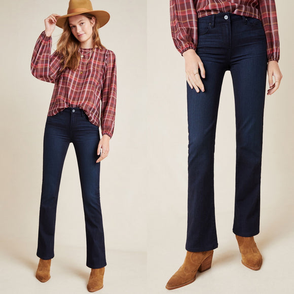 Paige Manhattan MidRise Bootcut Jeans NWT 25