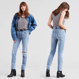 Levi's 501 High Rise Skinny Leg Jeans NWT 26