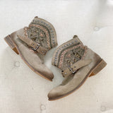Naughty Monkey Western Beaded Botties 6.5
