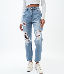 Aeropostale The Real Ankle Mom Jeans 0