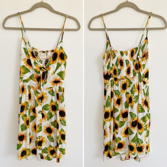 Boutique Mimi Chica Sunflower Dress Large