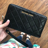 Michael Kors Leather Wallet/Wristlet