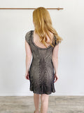 Free People Hot off the Press Striped Knit Dress S