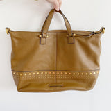 Vince Camuto Leather Suede Satchel Bag