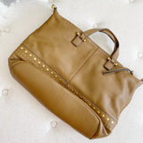 Vince Camuto Leather Suede Satchel Bag