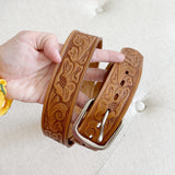Western Tool Leather Belt Small