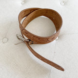 Western Tool Leather Belt Small