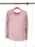 GAP Blush Pink Soft Long Sleeve Top Small