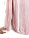 GAP Blush Pink Soft Long Sleeve Top Small