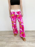 Macbeth Collection by Margaret Joseph's Tropical Palazzo Pants S