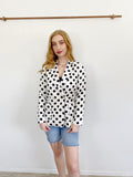 Topshop Polka Dot Blazer Jacket NWT 2