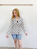 Topshop Polka Dot Blazer Jacket NWT 2