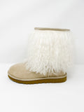 UGG Natural Shaggy Lida Boots 8