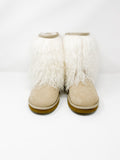 UGG Natural Shaggy Lida Boots 8
