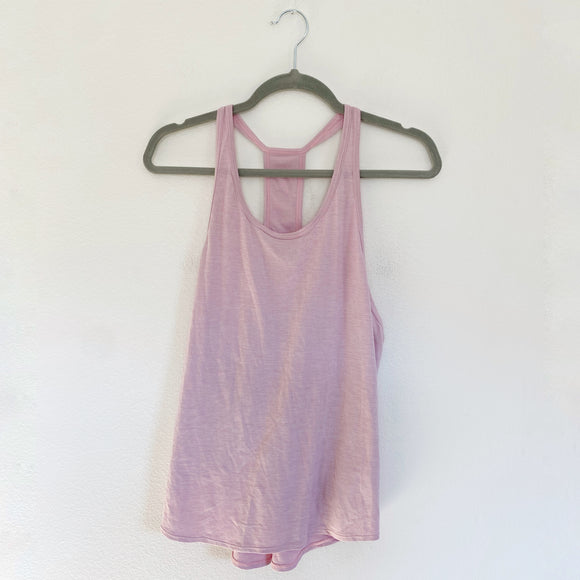 Z by Zella Light Pink Racerback Active Tank Large