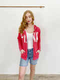 PINK by Victoria's Secret Oversized Zip Hoodie Sweat Jacket