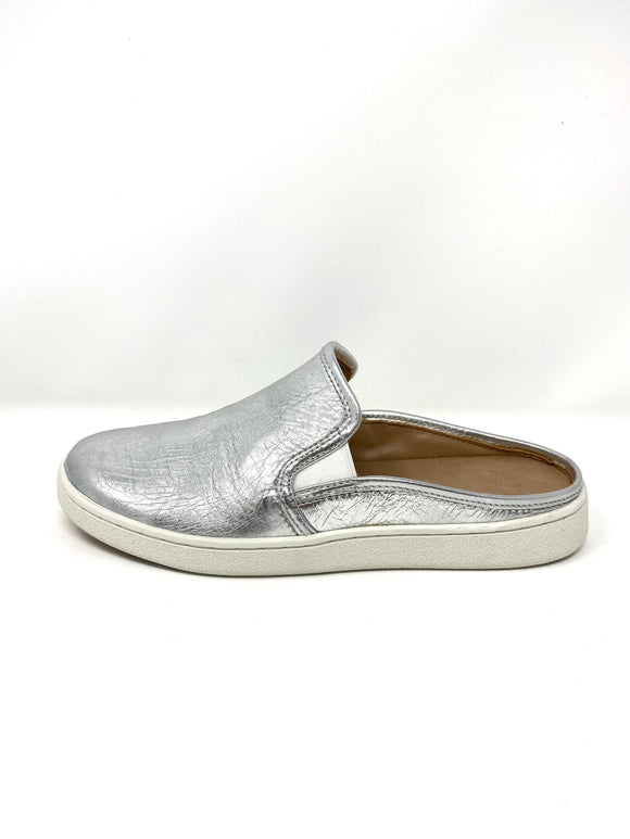 UGG Luci Metallic Flats Silver 8