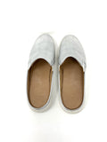 UGG Luci Metallic Flats Silver 8