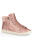 UGG Olive Glitter Sneakers Pink NWT 8