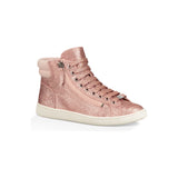 UGG Olive Glitter Sneakers Pink NWT 8