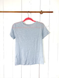 VINCE Crew Neck Linen T-Shirt NWT XS
