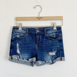 Sneak Peek Mid Rise Denim Jean Shorts Small
