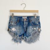 ONE X ONETEASPOON Denim Shorts 25
