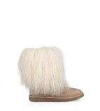 UGG Natural Shaggy Lida Boots 8