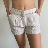 LOFT Ann Taylor Linen Shorts Size 6