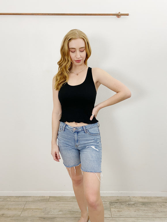 American Eagle Little Black Tank Small