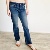 American Eagle Kick Boot Super Stretch Jeans 8 Short