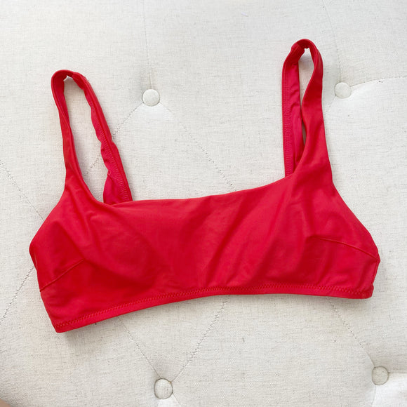 Aerie by American Eagle Red Bikini Swimsuit Top Large