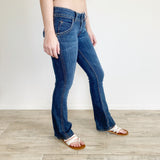 Hudson Bootcut Low Rise Jeans 27