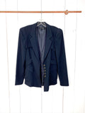 Nanette Lepore Navy Blazer Florentine Suit Jacket 6