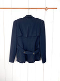 Nanette Lepore Navy Blazer Florentine Suit Jacket 6